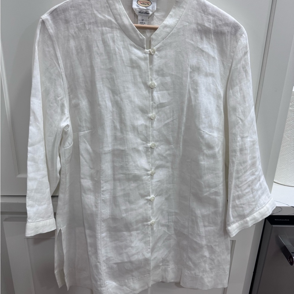 Talbots Irish Linen Shirt